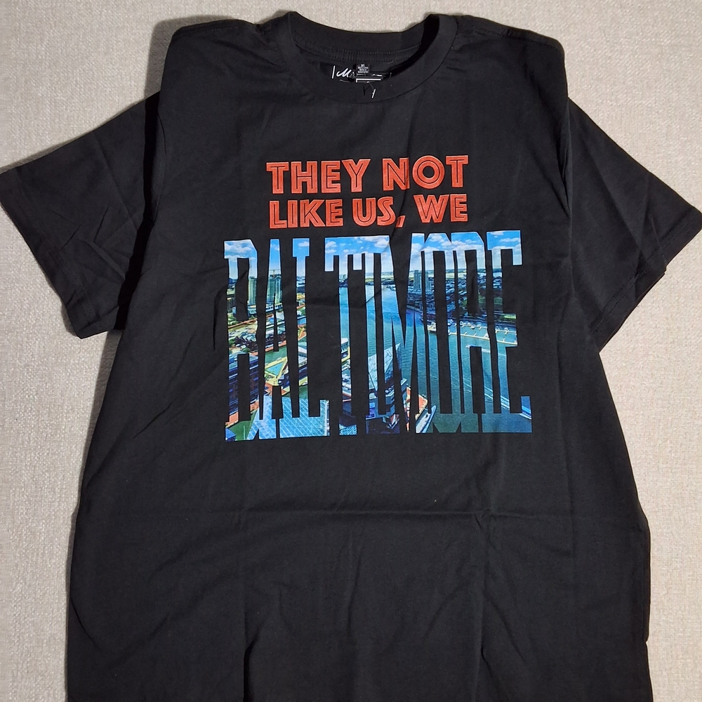 Mister Tee Mens Black Baltimore Shirt XL